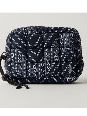 NWOT Free People FP Movement Printed Quilted Mini Case